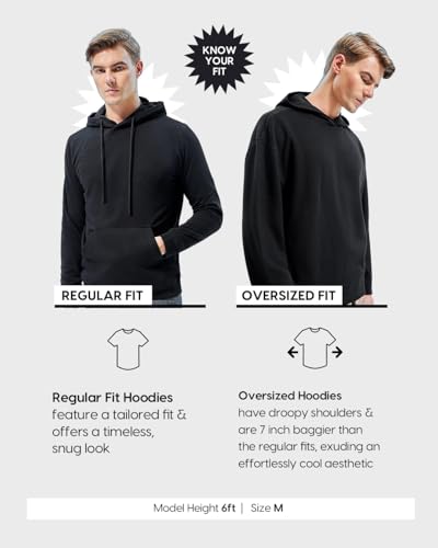 Image of Bewakoof X Marvel Punisher Men's Polycotton Oversized Fit Hoodies | Hoodie for Men Winter Wear