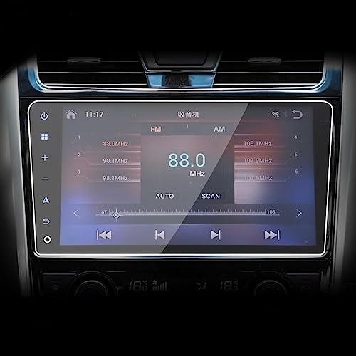 Verre trempé Nissan Altima évitez les rayures sur l'écran LCD du GPS auto