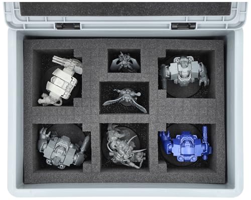 Caja apilable para transportar miniaturas de mesa 6