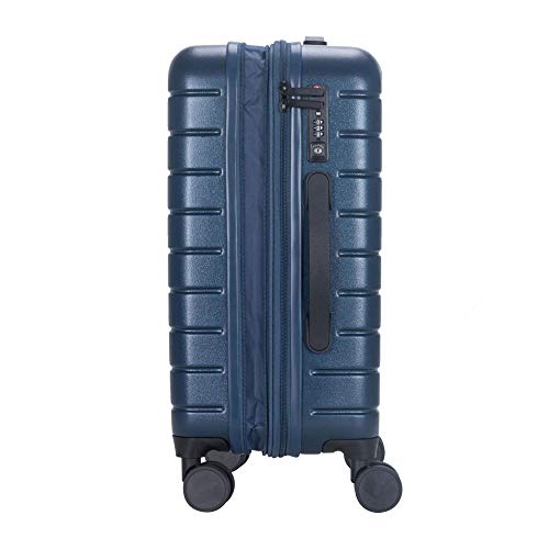 Image of Sherrpa Destiny Hardside Collection Polycarbonate Expandable Luggage Trolley with Spinner Wheels & TSA Approved Combination Lock - Set of 2 (Cabin Size - 25 inch& 20 inch)