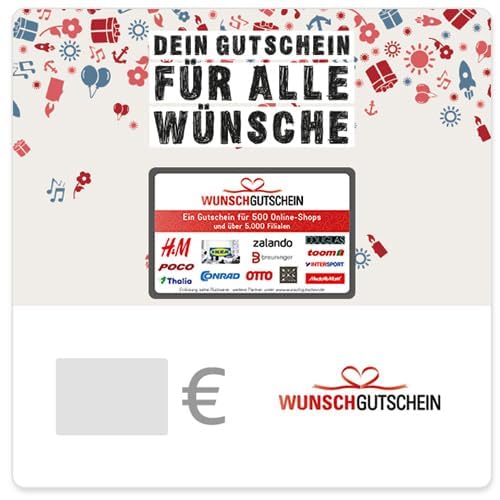 WUNSCHGUTSCHEIN The Perfect Gift – 500 Redemption Partners – for Germany – by Email - View 6