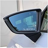 2er Set Aufkleber für Außenspiegel, kompatibel mit: Seat Leon, Sportstourer ST, FR Xcellence, Style, 5F Maße: 9x0,85cm