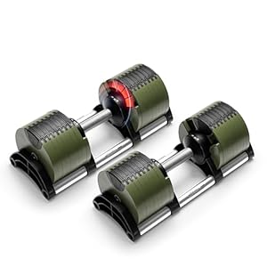 NUOBELL Adjustable Dumbbells 5-80 lbs: R...