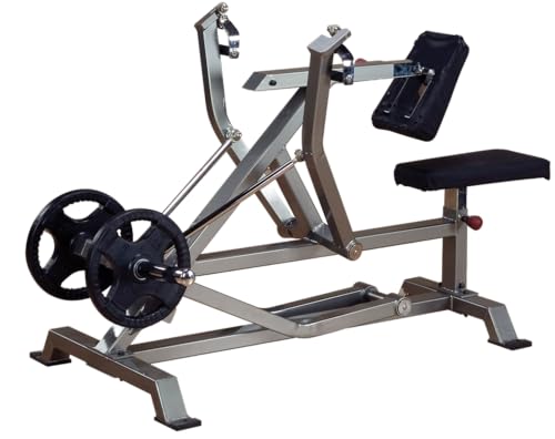 Body Solid Lvsr Leverage Seated Row, Grey/Black