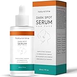 Natural Vine Dark Spot Serum: Dark Spot Remover for Face - Dark Spot Corrector with Grape Extract Fermentation Complex Hyaluronic Acid Vitamin E for Brighter Even Skin Tone 1 FL OZ