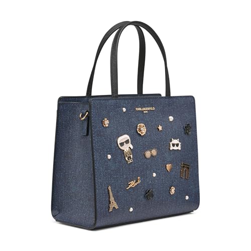 Image of KARL LAGERFELD Women's Maybelle Pins Satchel