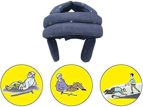 Cappello Protettivo Per Anziani - Casco Imbottito Morbido Per Prevenire Cadute, Grigio Scuro - Foto 10