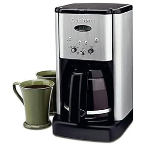Cuisinart brew central 12 cup programmable coffeemaker  urban country home decor