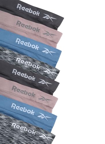 Reebok Women's Briefs Underwear - 8 Pack Seamless Stretch Performance High Cut or Boy Shorts Panties for Women (Sizes: S-XL)3