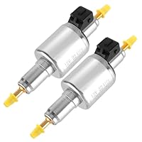 2 Stück 12V 22ML Ölpumpe Kraftstoffpumpe mit Ölpumpendecke, Diesel Standheizung Ölpumpe Heizungspumpe Dosierpumpe, Kraftstoff pumpe für Auto Dieselheizung Dosierpumpe Standheizung Passend