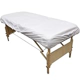 Body Linen Protective Massage Table Cover - Reusable Table Barrier with Wipe Clean Surface