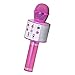 Gifts for Girls Age 3-8, Wireless Bluetooth Karaoke Microphone for Kids Girls Best Popular Christmas Xmas Birthday Gifts for 6-14 Year Old Girls Toys for 5-10 Year Old Girls Purple KIBM1