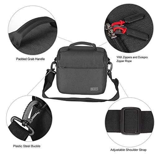 Dulepro Camera Bag, Slr Dslr Camera Bags, Waterproof And Anti-Shock Theft Camera Case Bag, Diy Padded Camera Shoulder Bag For Women/Men Travel Digital Dslr Photography Bags #TOP4