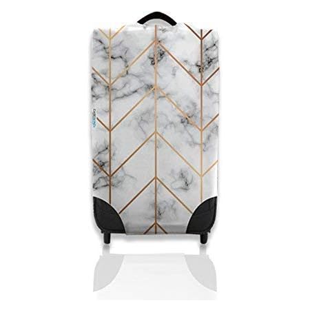 Marble design suitcase Clearance