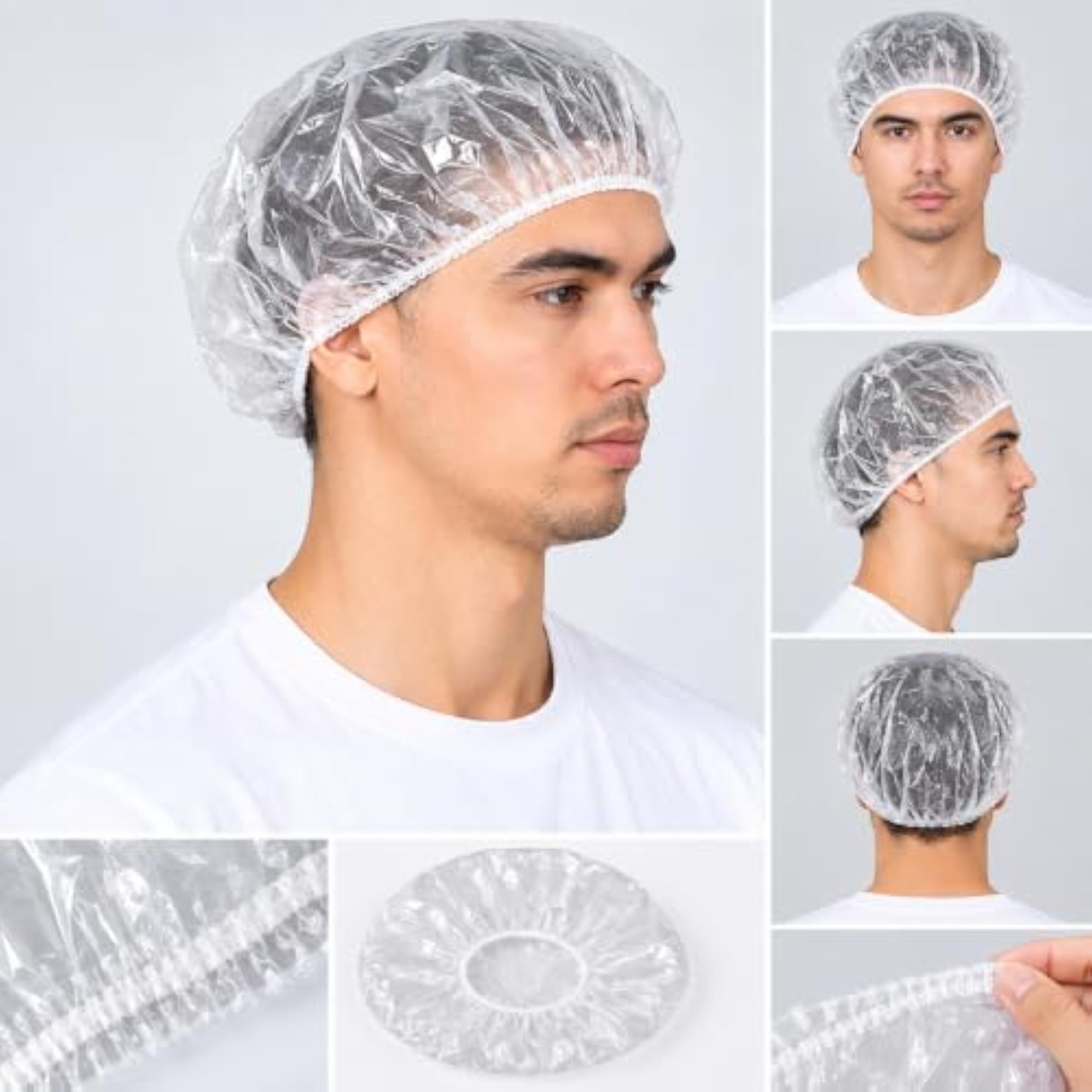 Shower Cap, One Size, 50pcs