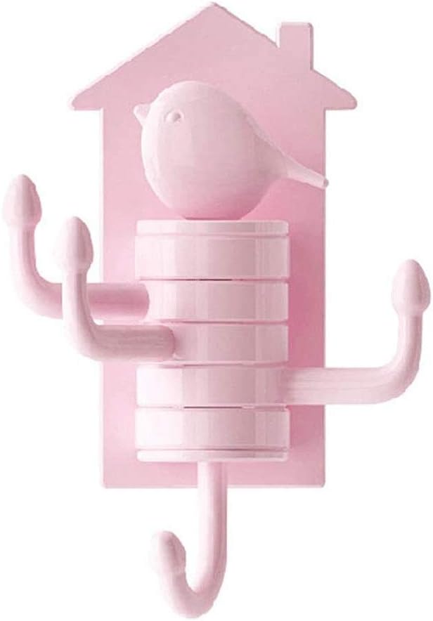Adhesive Hooks Coat Hooks Heavy Duty Wall Hangers Waterproof Stcik on Hooks for Hanging Kitchen Bathroom Home(Black-JoJo's Bizarre Adventure1)