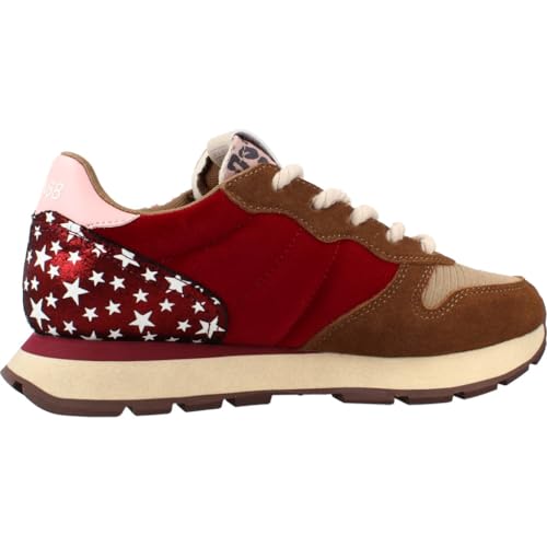 SUN68 Ally Winter Baskets en Daim Finitions Haute Qualité