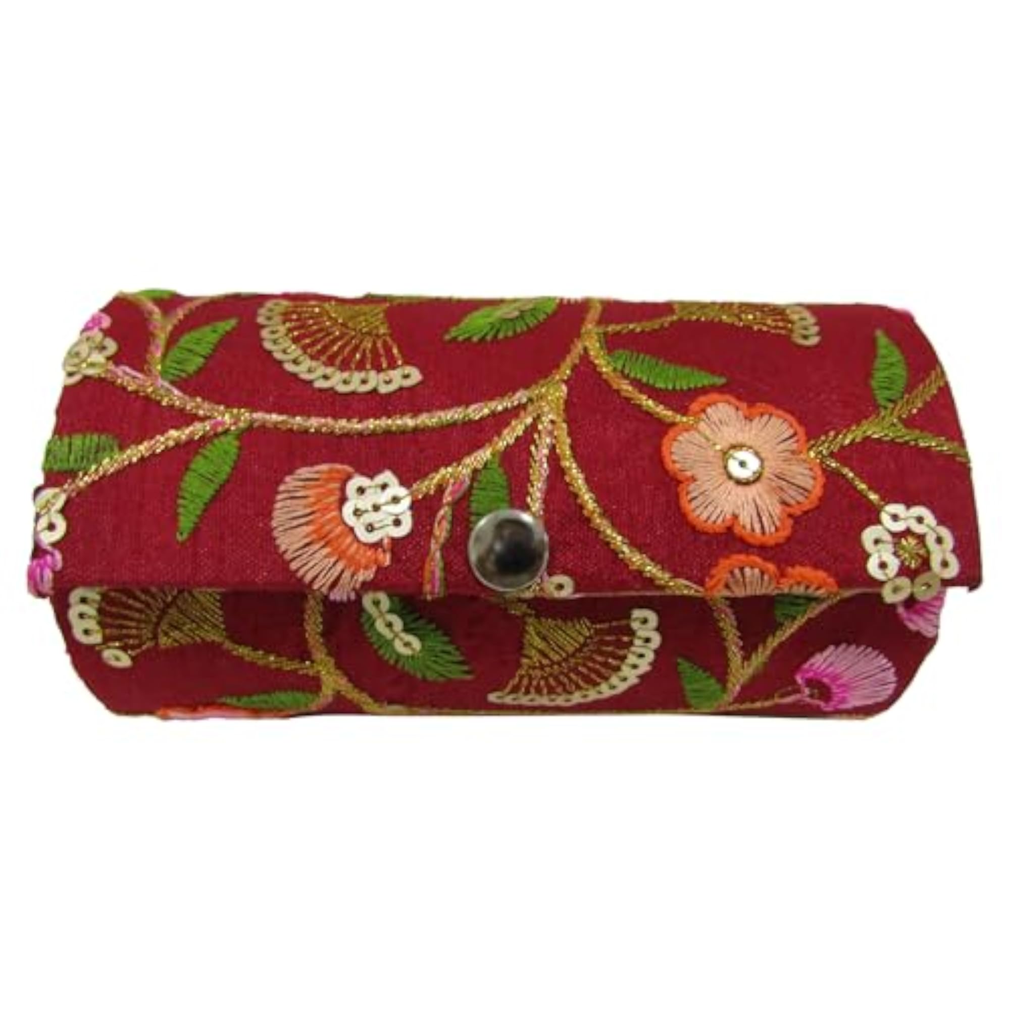 6 inch Floral Embroidery Bangle Box For Women