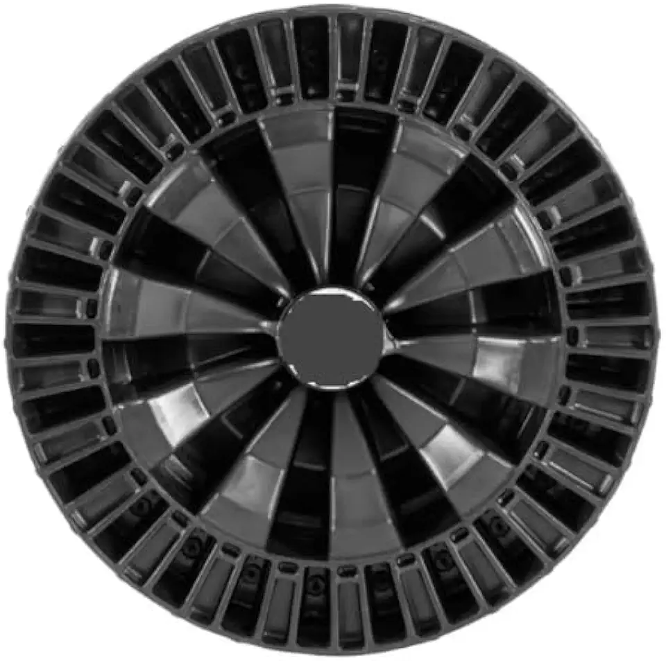 Pneu Roda Maciça Universal P/Betoneira - Csm, Menegotti, Maqtron Preto