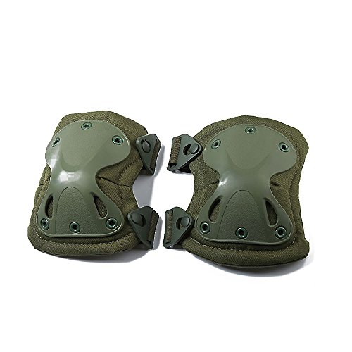 Ever Fairy Hard X Knieschützer Ellenbogenschützer, taktisch, Militär, Kampfeinsätze, Sport, taktischer Schutz, Protektoren Einheitsgröße grün