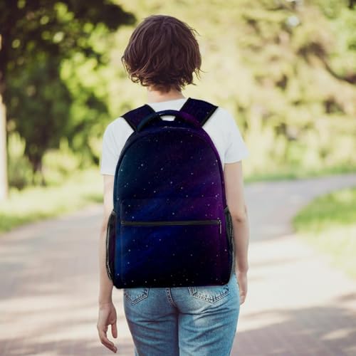 Sac à dos d'école multicolore adolescents filles garçons motif galaxie