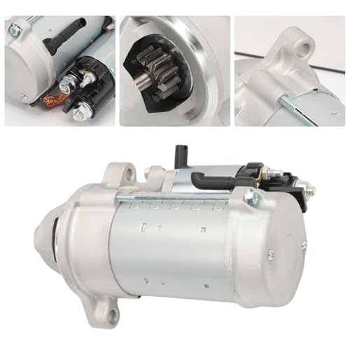 19247 Starter Motor Compatible with Ford Expedition F150 F250 F350 F450 F550 E150 E250 E350 E450 F53 F59 Navigator, Motor de Arranque, V8 4.6L 5.4L 5.0L 6.2L, V10 6.8L, Reemplazo para 438000-0410, DL3Z-11002-AFC miniatura 2