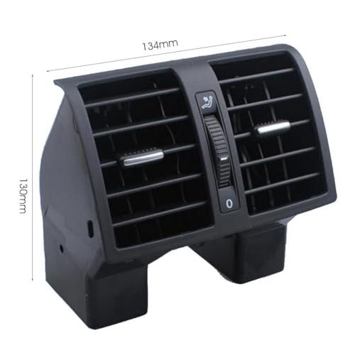 Consola de salida de aireación y ventilación trasera para Caddy 2004-2015 6