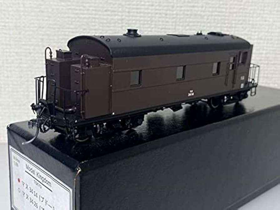 モデルキングダム 1/80 マヌ34-14 Amazon | モデルキングダム 暖房車 マヌ34 14 ブドー1号 HOゲージ