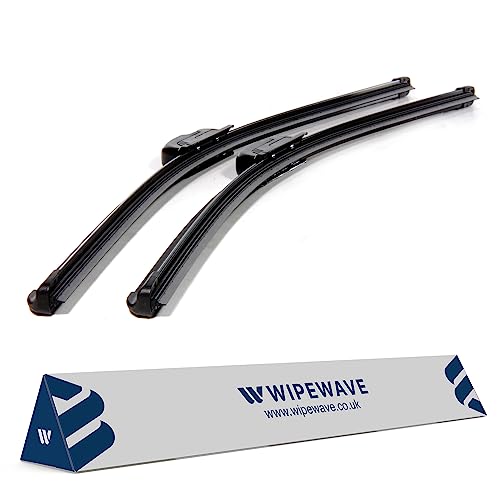 WipeWave Windscreen Wiper Blades for Porsche Boxster 1996-2004 Convertible, 22" 21" FRONT U-Hook Enhanced Clarity, Quick Installation, Easy Replacement