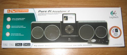 Logitech Pure-Fi Anywhere 2 Compact Speakers for iPod/iPhone