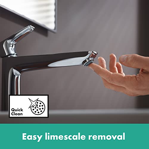 Mitigeur de lavabo hansgrohe Talis E 240 chromé sans vidage - 6