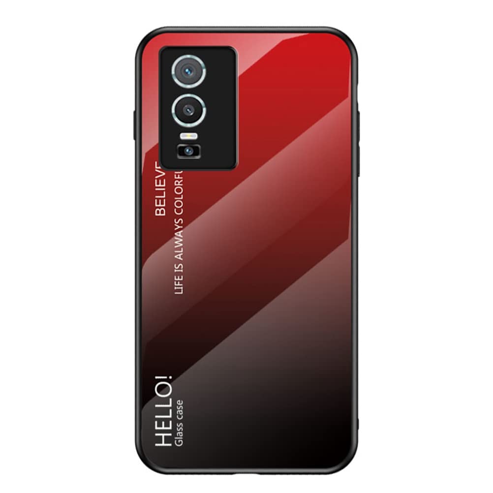 Custodia per vivo Y76 5G Cover Fiore Custodia morbida in silicone TPU