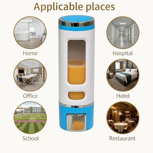 Image of soap Dispenser Wall Mounted for Bathroom | Wash Basin | Liquid Sanitizer Shower Gel Dish Wash Soap Dispenser for Bathroom Kitchen 400Ml