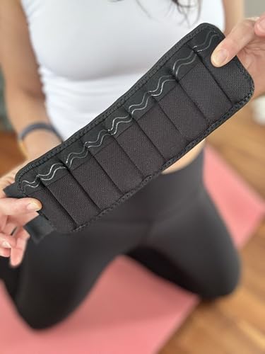 W8FIT Adjustable Ankle Leg Weights Set of 2 Washable with Removable Weights 3.5 LB set (Small 7”-10”) - image 4