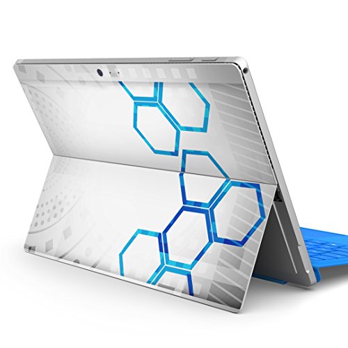 igsticker Surface pro7 (2019) pro6 pro2017 pro4 専用 スキンシール サーフェス ノートブック ノートパソコン カバー ケース フィルム ステッカー アクセサリー 保護 007978 クール デザイン 灰色 グ