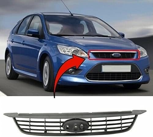 TVP Trade Vehicle Parts.co.uk Compatible With Front Grille Main Centre Black Ford Focus 2008-2012