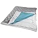 Coleman 45°F Double Sleeping Bag, Queen Size XL Sleeping Bag with Big & Tall Design, 2 Sleeping Bags When Zipped Apart, 3-Layer Comfort with Snag-Free Zipper & Stuff Sack, Machine Washable
