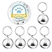 POPETPOP Pendant Bells Christmas Bells, 5PCS 18mm, Pet Accessories Cat Dog Bells Birds Wildlife Decoration - Silver