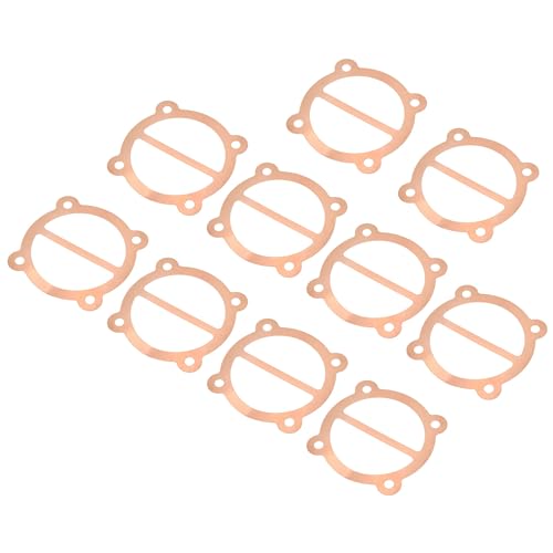 PATIKIL Air Compressor Head Gasket Kit, 10 Pack 65mm Aluminum Gasket Replacement for 65mm Dia. Cylinder
