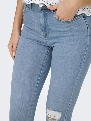 ONLY Female Skinny Jeans ONLPOWER Mittlere Taille Skinny Fit Jeans