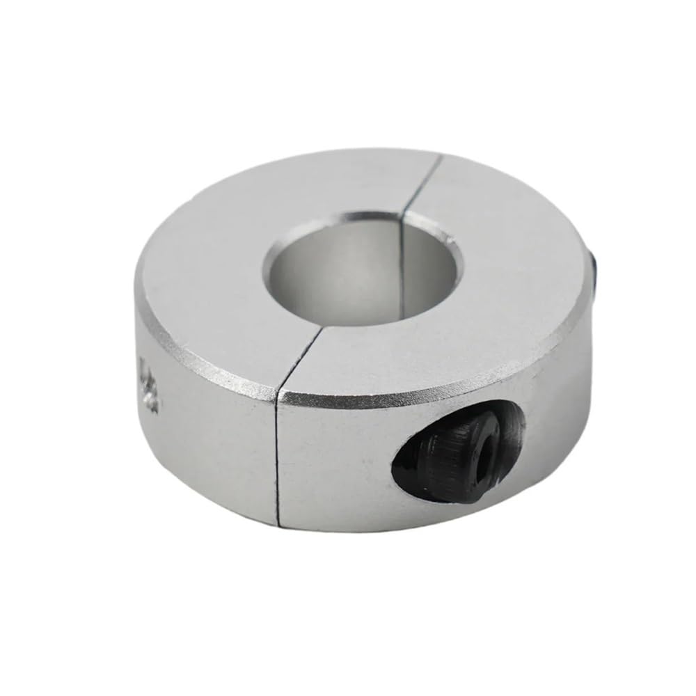 Loacea One Color Drill Depth Stop 1Pc Aluminum Alloy Fixed Ring Clamp Collar, Double Split Stop Retaining Normal Type Inner Dia 22 28 32Mm(28Mm)