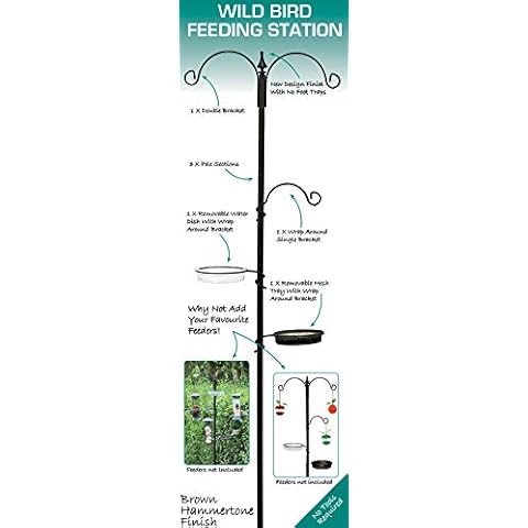 Green Jem Premium Bird Feeding Station with Accessories Cover
