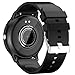 Retoo Smartwatch Smart Watch 45mm reloj de pulsera pantalla táctil banda deportiva pulsera de fitness reloj negro regalo llamada Android iOS hombres mujeres negro Imagen de Retoo Smartwatch Smart Watch 45mm reloj de pulsera pantalla táctil banda deportiva pulsera de fitness reloj negro regalo llamada Android iOS hombres mujeres negro