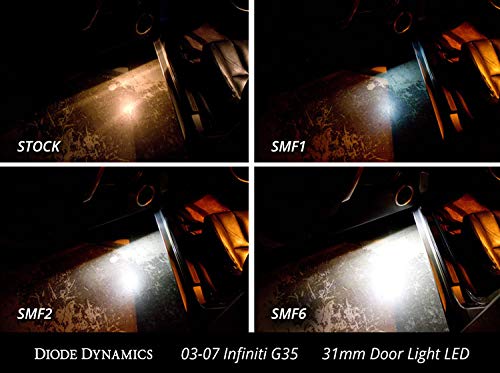 Luces LED para puerta Diode Dynamics para Infiniti G35 Coupe miniatura 6