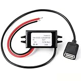 Étanchéité IP68 pour usage extérieur intensif: Le convertisseur 12v 5v étanche est entièrement encapsulé en résine époxy, offrant une protection efficace contre l’humidité, la poussière et les vibrations. Ce convertisseur usb 12v vers 5v convient parfaitement aux applications en bateau, moto, camping-car ou éclairage extérieur