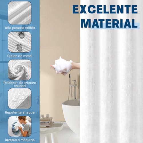La mejor comparación de Cortinas de baño de esta semana. 24 Imagen adicional
