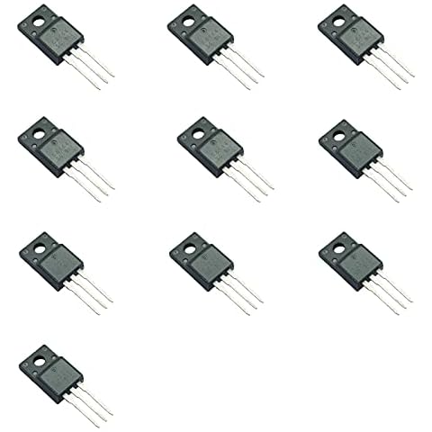 Bridgold 10pcs(5pcs A2222+5pcs C6144) A2222SG C6144SG PNP NPN Epitaxial Planar Silicon Transistor for High-Current Switching Applications,To-220AB Cover