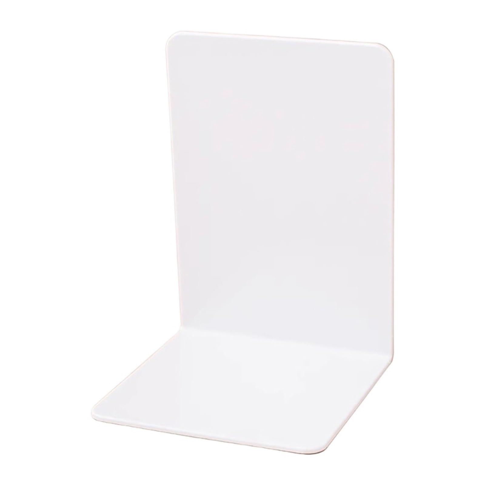 4Pcs L-Shaped Bookend Thickened Book Stoppers Holders for Book
