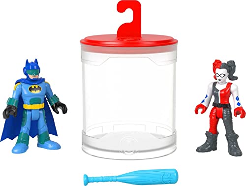 Fisher-Price Imaginext DC Super Friends, Batman Toys, Color Changers 3-Piece Figure Set with Harley Quinn for Preschool Kids Ages 3+ Years - image 1