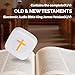 Bluetooth Audio Bible Player, KJV Audio Bible (with New Testament and Old Testament). King James Version Non-Dramatized Audio Bible Player. with Type-C Charging Cable.8GB Memory Card.